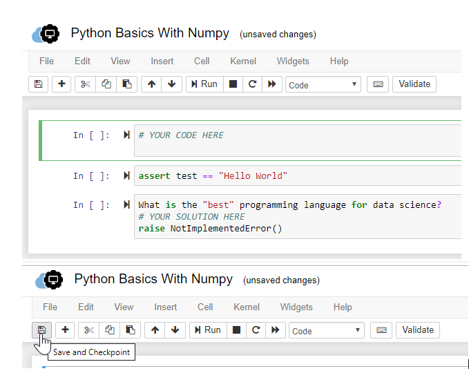 completing editing assignment
