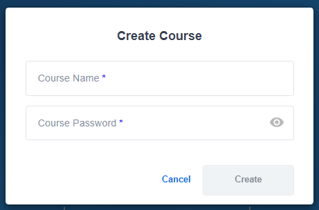 create course