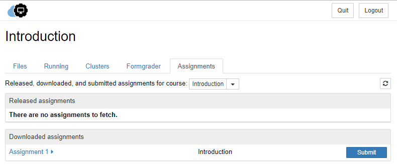download assignment